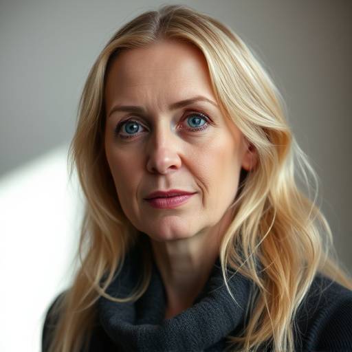 Portrett av Ingrid Larsen, voiceover-artist