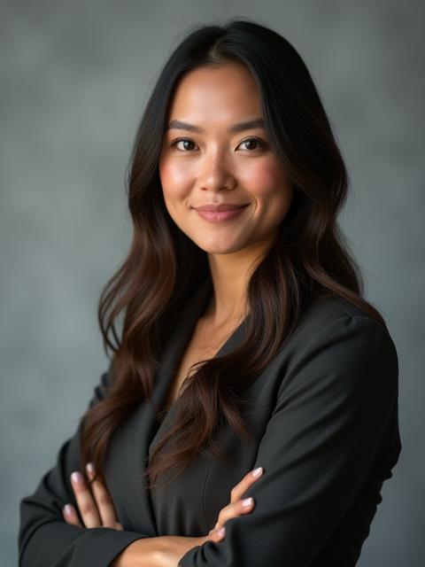 Corporate headshot of a creative professional